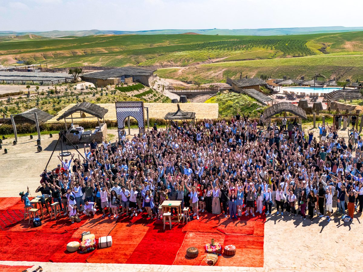 The network’s annual convention, everyone together
